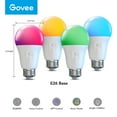 thumbnail image 5 of Govee A19 Wi-Fi 1200LM RGBWW LED Smart Light Bulb,  Wi-Fi & Bluetooth Light Bulbs, Dimmable, Color Changing, 85W Equivalent Bulbs,4 packs, 5 of 8