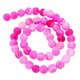 thumbnail image 1 of Hebra de piedras sueltas redondas de 8 mm Sunnimix artesanías Rosado, 1 of 8