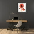 thumbnail image 3 of Marrott, Stephanie 20x24 White Modern Wood Framed Museum Art Print Titled - Poppy Impressions II, 3 of 4