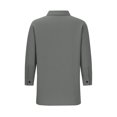 thumbnail image 7 of Womens Cotton Linen 3/4 Sleeve Shirts 2026 Button down Collared T Shirt Work Summer Casual Tops Lightweight Breathable Comfy Tops by Yigetop Grey XXL, 7 of 7