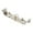 Two pointed, variant on DOLITY Bottle Opener Bottle Washer Efficiency Attachment Sturdy Metal Bottle Rinser Two pointed