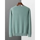 thumbnail image 2 of MVLYFLRT New Merino Wool Sweater Men's V-neck Pullover Top 2023 Autumn Winter Knitted Casual Loose 100% Pure Wool Jacket, 2 of 5