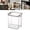 A-E, variant on 1X Storage Box 1X Lid,Fresh-Keeping Box 460Ml White,Airtight Food Storage Containers With Lids Kitchen Pantry Organization And Storage Plastic Scale Food Canisters For Cereal Flour Sugar Dry Food