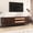 Natural Wood+Brown, variant on 66.93 in Depth, Natural Wood - Beautiful Rattan Drawers, Sliding Doors - Home Theatre - Add Rustic Charm
