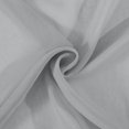 thumbnail image 4 of Coofit Sheer Curtain Solid Color All-match Translucent Window Gauze Window Panel, 4 of 10