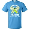 thumbnail image 3 of Inktastic Lymphoma Awareness Hope Support and Love T-Shirt, 3 of 5