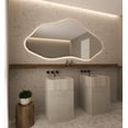 thumbnail image 6 of Bilbao Irregular Asymmetrical Bathroom and Bedroom Home Wall Mirror, 6 of 11