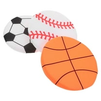 ELAYARD Unique Design Sponge Flying Disc Assorted Colors for Outdoor Fun 3Pcs