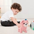 thumbnail image 1 of Juguete Juguete de perro de peluche de simulación, juguete de peluche eléctrico, perro que puede caminar, hombres y mujeres, juguetes para niños, regalos AMMAO MXZZ23418A5093, 1 of 2