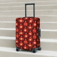 thumbnail image 6 of Fuzoiu Christmas Red Balls Print Suitcase Cover,Washable Luggage Covers for Suitcase,Elastic Luggage Protector Cover,Scratch Resistant Travel Suitcase Covers-Medium, 6 of 7