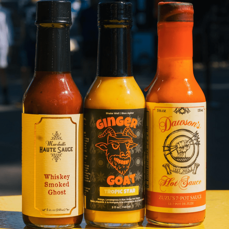 トップス SOS Zuzu 7-Pot by Dawson's, Super-Spicy Hot Sauce with Flavors of Red