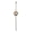 White, variant on Suodoka Women Simple Classic PU Leather Analog Quartz Watch Date Arabic Numerals Vintage Casual Watch for Ladies Brown (8.27 inches / 21 cm)