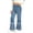 Q81 Multicolour, variant on Angala Toddler Girls Denim Pants Graphic Flared Leg Jeans With Lace Trim Fall Casual Girls Trousers Size 2-3 Years