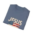 thumbnail image 4 of Jesus Loves You Patriotic America Flag T-Shirt, 4 of 4