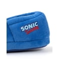 thumbnail image 3 of Pantuflas Infantiles Sonic The Hedgehog Azules de Peluche con Orejas 3D, 3 of 5