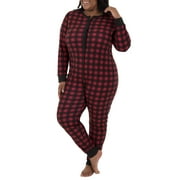 Women's Plus Waffle Thermal Union Suit