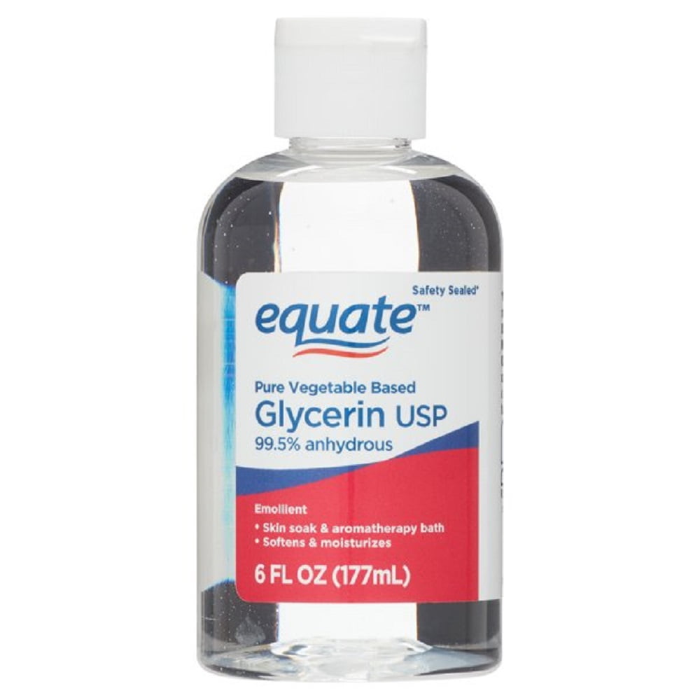 Equate, No Scent Liquid Glycerin Oil USP, 6 fl. oz.