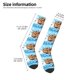 thumbnail image 2 of Fotbe Animals on Noah's Ark Floating Calcetas Divertidas Estampadas para Hombre y Mujer, Calcetas de Algodón hasta la Rodilla para Caminar, Correr, Enfermería y Embarazo, 2 of 6