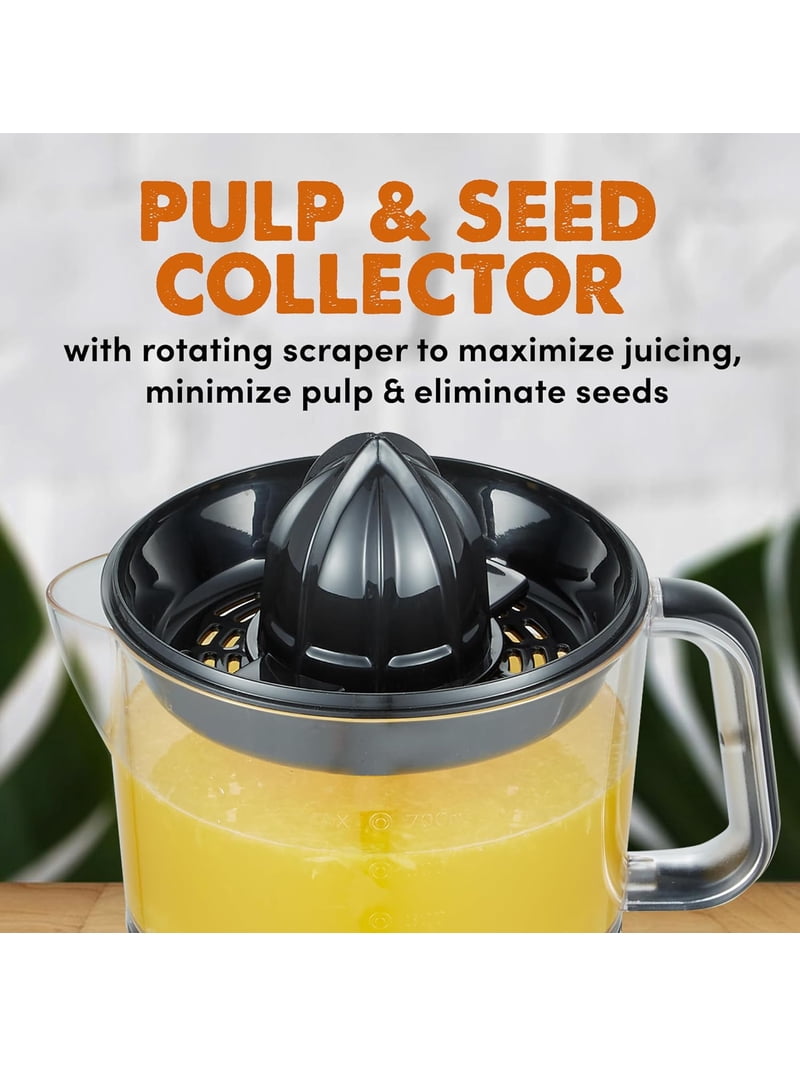 Elite Gourmet エリートグルメ ジューサー• スクイーザー Elite Gourmet 24 oz Citrus Press Juicer, Black - Walmart.com