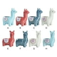 thumbnail image 4 of Becaristey Pots en Forme d'Animaux 1/2/3 Durables et Résistants aux Intempéries Jardins Beauté Élégants Tête Croisée Bleu Ciel 1 Pce, 4 of 6