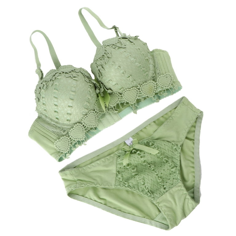 Buy Bralux Women Lime Green Lingerie Set - Lingerie Set for