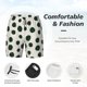 thumbnail image 3 of Fotbe Abstract Green Polka Dot Traje de Baño para Hombre – Shorts de Natación de Secado Rápido con Forro y Bolsillos-3X-Large, 3 of 6