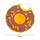 thumbnail image 4 of Portavasos Inflable Donut Flotador Fiesta en La Piscina Posavasos (Marrón), 4 of 9