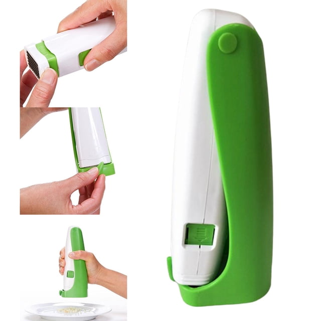 de ajo manual, cortadora , artilugio de cocina de verduras para , herramientas de cocina para verduras y fruta perfecl Cortador de ajo de acero inoxidable