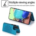 thumbnail image 3 of Design for Samsung Galaxy A51 5G Wallet Case,PU Leather Phone Case with Screen Protector Card Holder,Stand Shockproof Flip Protective Cover for A515g 51 51A Women Men Girls 6.5 inch Blue, 3 of 14