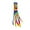D, variant on Bouanq Halloween Tie Dye Windsock Flag Rainbow Color Tails Design Windsock Rainbow Windsock Flag Outdoor Hanging Decoration for Home Yard Garden Balcony Decoration