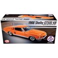 thumbnail image 6 of 1968 Shelby GT500 KR Orange Metallic with White Stripes Limited Edition to 348 pieces Worldwide 1/18 Diecast Model Car by ACME, 6 of 6