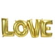 thumbnail image 1 of 4 unids/set globos de papel de aluminio Vhermosa letras 'LOVE' Decoración de boda oro, 1 of 8