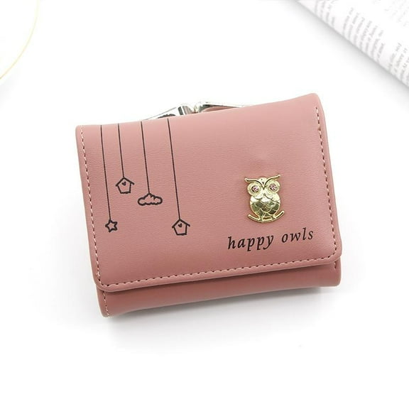 IELGY Women Wallet Korean style cartoon magnetic buckle mini coin purse for women