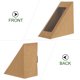 thumbnail image 4 of Caja de almacenamiento de sándwiches de 50 PC Caja de envoltura de papel Kraft Caja de paquete de papel Kraft, 4 of 4