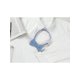 thumbnail image 5 of CORBATA DE LAZO PREATADA PARA HOMBRES INSPIRADA EN EL DÍA DEL PADRE, CON CORREA AJUSTABLE, COLOR SÓLIDO, CORBATA DE LANA EN AZUL POLVO, 5 of 5