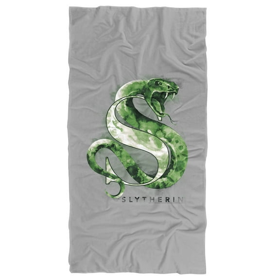 Harry Potter Slytherin Wash Officially Licensed Beach Towel 30' X 60'
