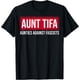 thumbnail image 1 of Camiseta divertida para tía Tifa, tía, tía, contra fascistas, 1 of 2