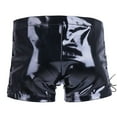 thumbnail image 3 of WILLBEST Pantalones Cortos de Cuero para Hombre, Ropa Interior Sexy de Cuero Suave y con Sabor A Cuero, Informales, A La Moda, 3 of 8