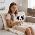 thumbnail image 3 of Peluche de chihuahua de ojos grandes, suave y mimoso, ideal como regalo para niños, adultos y amantes de los perros, 3 of 4