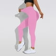 thumbnail image 4 of Zjunqe Celsior Cellulite Leggings Anti Cellulite 3D Leggings Sports Slim Fit Plus Size Comfy Pants Workout Leggings No Front Seam Workout Legging Seamless Sculpting Leggings Textured Leggings Pink S, 4 of 5