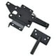 thumbnail image 4 of Bisagras De Puerta, Bisagras De Cerca De Instalación Simple De Acero Inoxidable Mano De Obra Fina Para Patio Trasero Para Puerta De Garaje Para Jardín Cergrey Gate Latch, 4 of 8