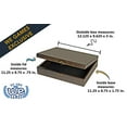 thumbnail image 2 of WE Games Custom Engraved Treasure Box with Lid & Brass Latch - Black Stained, 2 of 5