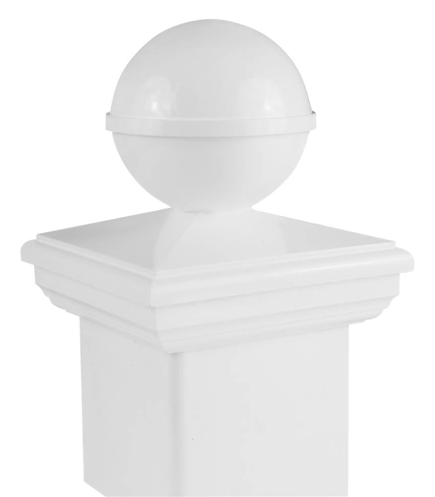 Classy Caps BN244 New England Ball Pvc Post Cap 4 x 4