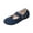 Blue, variant on Willtoo Womens Mary Jane Shoes Casual Round Toe Slip-On Walking Shoes with Adjustable Buckle Strap Lightweight Comfort Flats