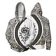 thumbnail image 3 of Sudaderas modernas y versátiles para hombre Sudadera con capucha con estampado de guerrero para hombre Cómoda y elegante Novedades en sudaderas con capucha, 3 of 5