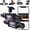 BLACK*2, variant on Wireless 4-Channel Dash Cam, 360° Car Camera System with 64/128GB Card, 1080P Night Vision & App Control
