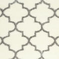 thumbnail image 5 of SAFAVIEH Montreal Lennart Geometric Quatrefoils Shag Area Rug, Ivory/Grey, 6'7" x 9'6", 5 of 5