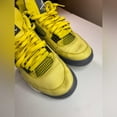 thumbnail image 4 of Nike Air Jordan 4 Rétro "Lightning" Jaune 2021 Taille Homme 10 CT8527-700, 4 of 5