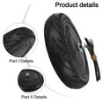 thumbnail image 3 of MYG for 36V 300W Front Wheel Motor Assembly for Ninebot F30 Electric Scooter, Replacement Engine Wheel with Pure Rubber Tires, Shock-Absorbing, Easy Installation, Black, 3 of 10