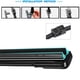 thumbnail image 3 of Escobillas limpiaparabrisas de coche universales de goma suave de doble capa sin marco y sin soporte, accesorios para limpiaparabrisas delantero, 3 of 5